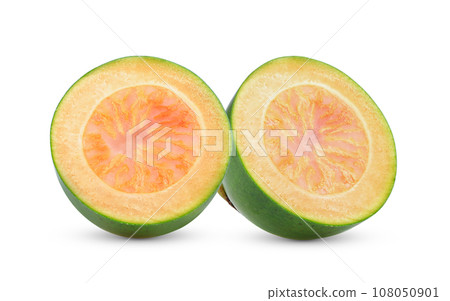 Fresh betel nut isolated on white background 108050901