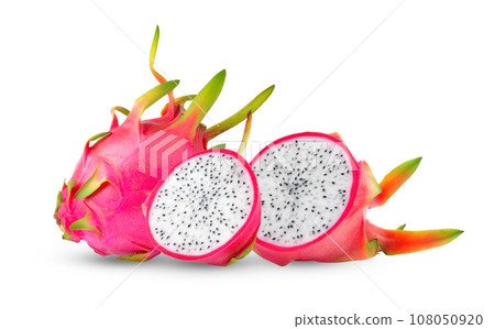 Dragon Fruit isolated on white background Dragon Fruit isolated on white background 108050920