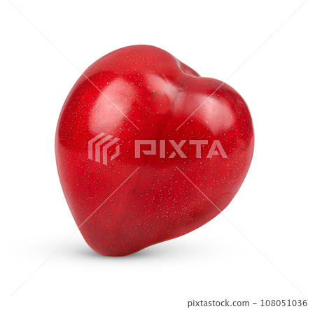 plum isolated on white 108051036