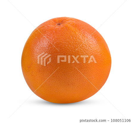 Grapefruit isolated on white 108051106