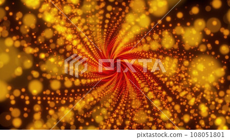 Spiral particles tunnel Spiral particles tunnel 108051801