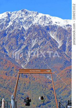 Hakuba Iwatake Mountain Resort in autumn Hakuba Iwatake Mountain Resort in autumn 108051812