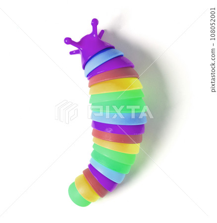 Snail toy isolated over white background 108052001