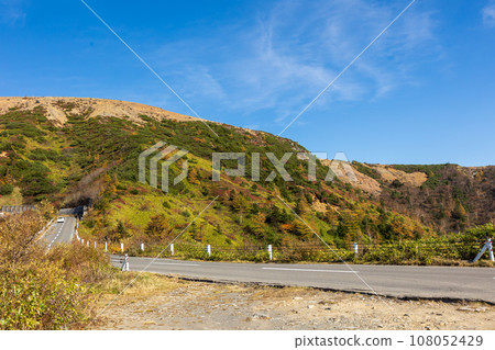 Autumn Shiga Kusatsu Highland Route Mt. Kusatsu Shirane 108052429