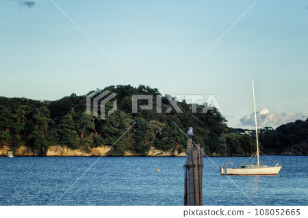 日本三大風景之一的宮城縣松島海岸線 108052665