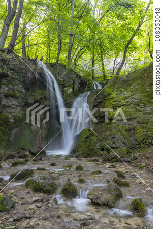 Hajsky waterfall, National Park Slovak Paradise, Slovakia Hajsky waterfall, National Park Slovak Paradise, Slovakia 108053048