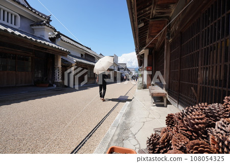 德島縣Waki町的Udatsu城鎮景觀 德島縣Waki町的Udatsu城鎮景觀 108054325