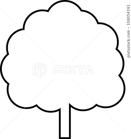 simple wooden speech bubble simple wooden speech bubble 108054391