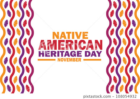 Native American Heritage Day Vector illustration 108054932