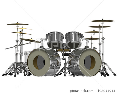 透明背景的低音鼓組_front_white 108054943