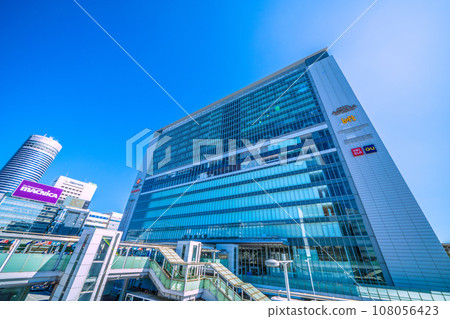 Japan's Yokohama cityscape Towards the future/National average/Decreasing for 5 consecutive weeks↓...Shin-Yokohama Station, Yokohama Prince H, etc....Towards an era of wisdom... Japan's Yokohama cityscape Towards the future/National average/Decreasing for 5 consecutive weeks↓...Shin-Yokohama Station, Yokohama Prince H, etc....Towards an era of wisdom... 108056423