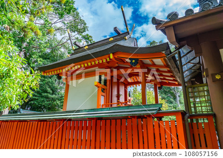 大阪府枚方市百濟神社的正殿 108057156