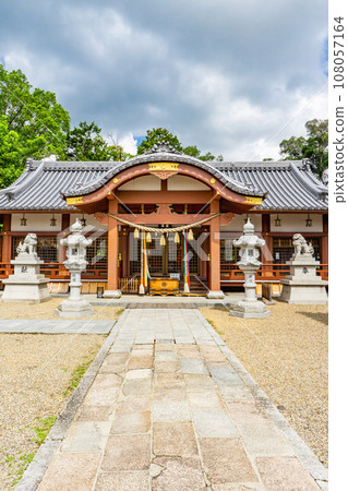 大阪府枚方市百濟神社參拜殿 108057164