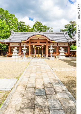大阪府枚方市百濟神社參拜殿 108057166
