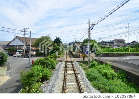 長崎縣島原鐵道線，從島原港站到古部站的車窗看到的景色（2022年9月） 108057864