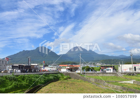 Nagasaki Prefecture Shimabara Railway Line, view from the train window from Shimabara Port Station to Furube Station (September 2022) 108057899
