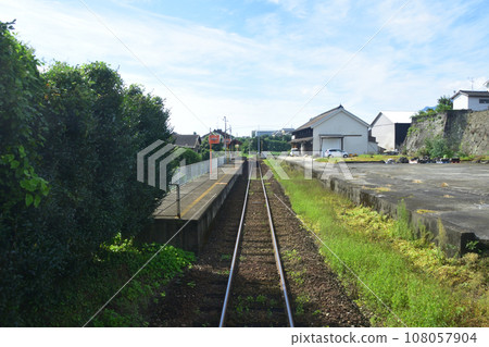 長崎縣島原鐵道線,從島原港站到古部站的車窗看到的景色(2022年9月) 長崎縣島原鐵道線,從島原港站到古部站的車窗看到的景色(2022年9月) 108057904