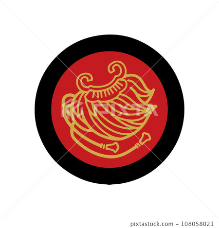 隱藏式斗篷吉祥圖案插畫 隱藏式斗篷吉祥圖案插畫 108058021