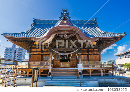 Nuttari Hakusan Shrine main shrine in Nuttari Higashi, Chuo Ward, Niigata City Nuttari Hakusan Shrine main shrine in Nuttari Higashi, Chuo Ward, Niigata City 108058955