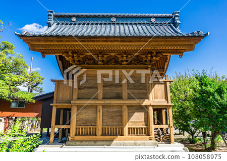 Main shrine of Kambara Shrine in Nagamine-cho, Chuo-ku, Niigata City Main shrine of Kambara Shrine in Nagamine-cho, Chuo-ku, Niigata City 108058975