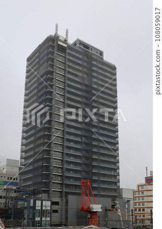 高層公寓的施工現場 高層公寓的施工現場 108059017