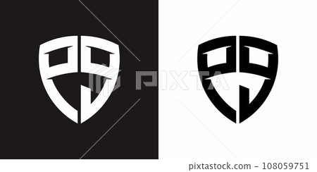 Initial P G letter shield logo design, Sport logo design template Initial P G letter shield logo design, Sport logo design template 108059751