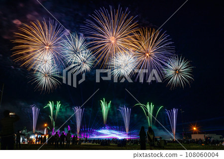 Akune Midokoi Autumn Festival Fireworks Display Akune Midokoi Autumn Festival Fireworks Display 108060004