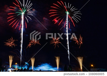 Akune Midokoi Autumn Festival Fireworks Display Akune Midokoi Autumn Festival Fireworks Display 108060005