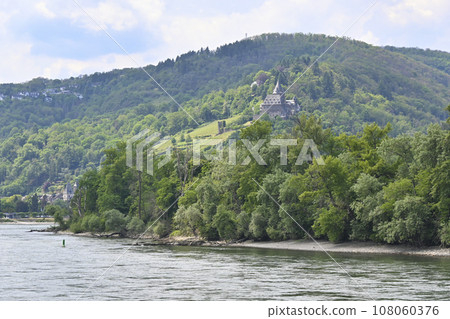 Rhine River Cruise Stahleck Castle/Germany 108060376