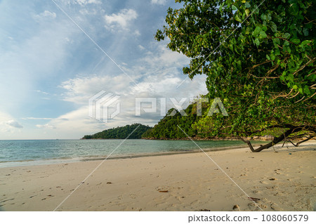 Beautiful Mai ngam beach in Koh Surin national park, the famous free driving spot in Pang Nga, Thailand. Beautiful Mai ngam beach in Koh Surin national park, the famous free driving spot in Pang Nga, Thailand. 108060579