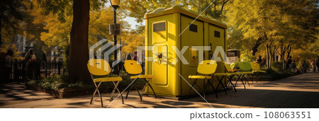 Freestanding street toilet 108063551