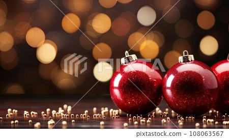 Christmas background template design with red Christmas background template design with red 108063567