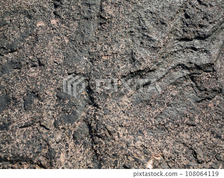 Wet Lava rock Wet Lava rock 108064119