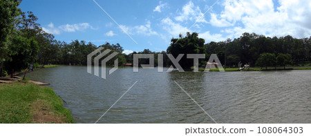 Pond in National Park in San Jose, Costa Rica 108064303