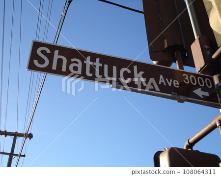 Shattuck Ave Street sign 108064311