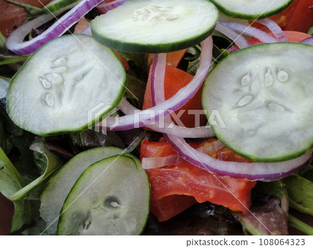 Close-up of Classic Garden Salad 108064323