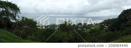 Small Town of Punta Banco Panoramic 108064440