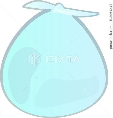 綁著的袋子的插圖 108065831