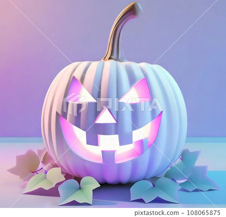 Halloween pumpkin [3D] [AI image] 108065875