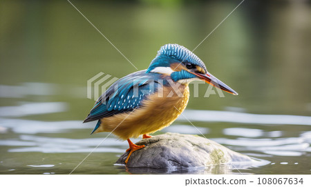 野生翠鳥 108067634