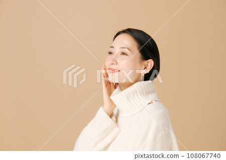 中年女性秋冬美照 中年女性秋冬美照 108067740