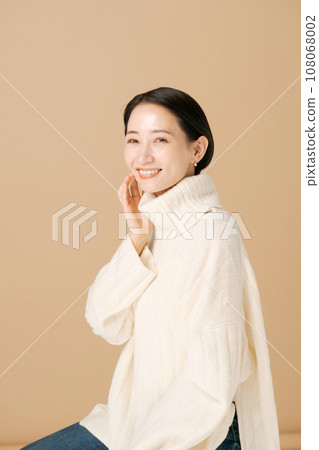 秋冬中年婦女肖像 秋冬中年婦女肖像 108068002