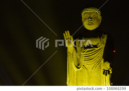 多彩之夜 牛久大佛（黃色）萬東海 108068299