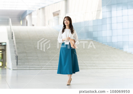 Young engineer woman in the office 108069950