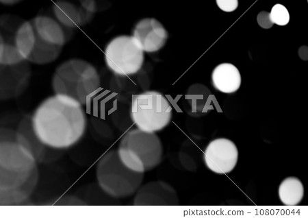Abstract Dark Background with Defocused White Lights. Abstract Dark Background with Defocused White Lights. 108070044