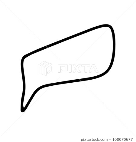 Comic bubble chat icon element Comic bubble chat icon element 108070677