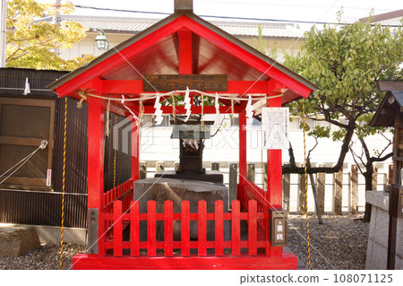 名古屋三大天神山田天滿宮（參拜愛情三社）修復釋迦如來坐像1 108071125