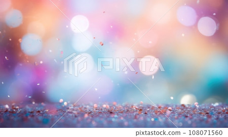 Sweet color blur bokeh with light and curtain abstract background. Sweet color blur bokeh with light and curtain abstract background. 108071560