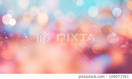 Sweet color blur bokeh with light and curtain abstract background. Sweet color blur bokeh with light and curtain abstract background. 108071561