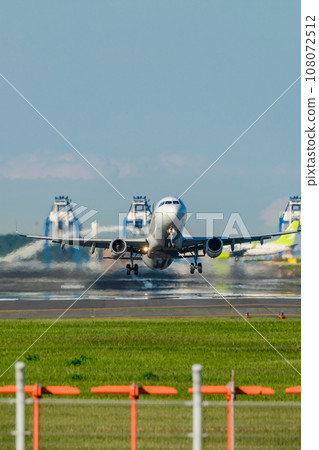 airplane taking off 108072512